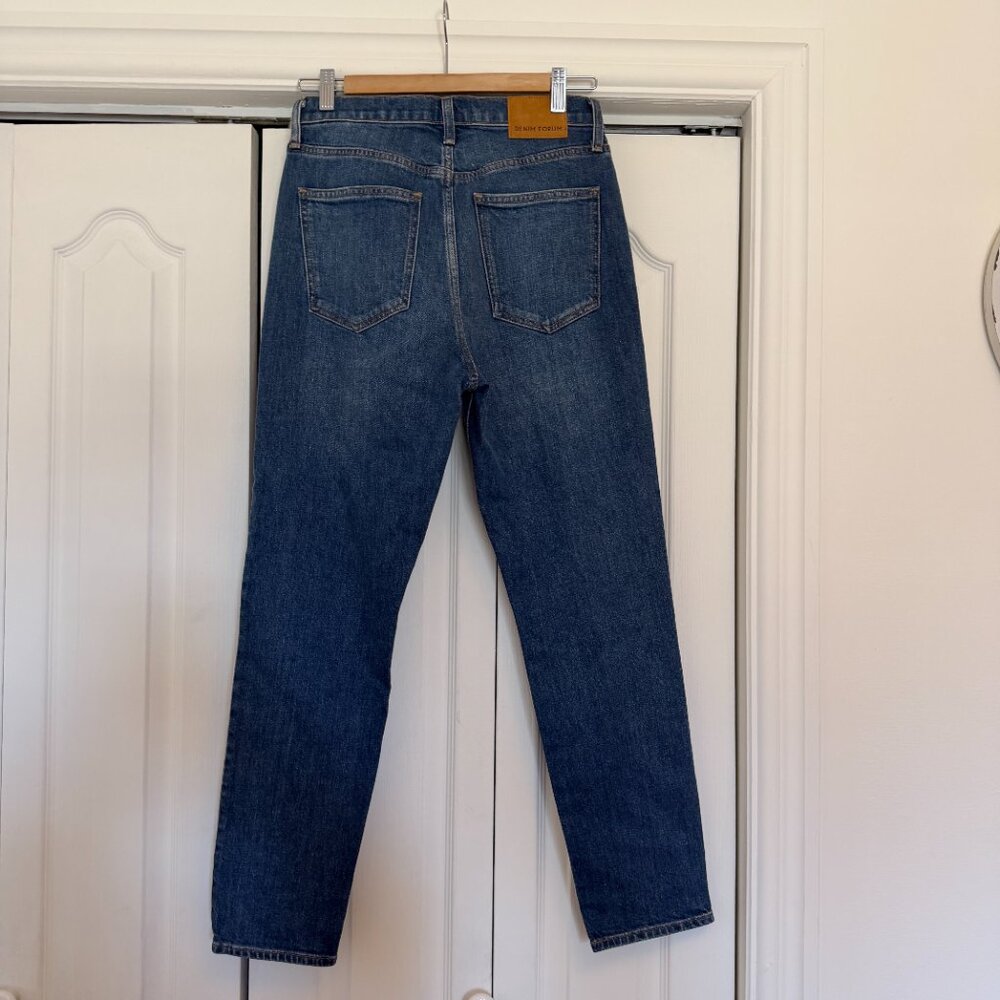Denim Forum High-Rise Skinny Straight Jeans - Picture 4 of 6